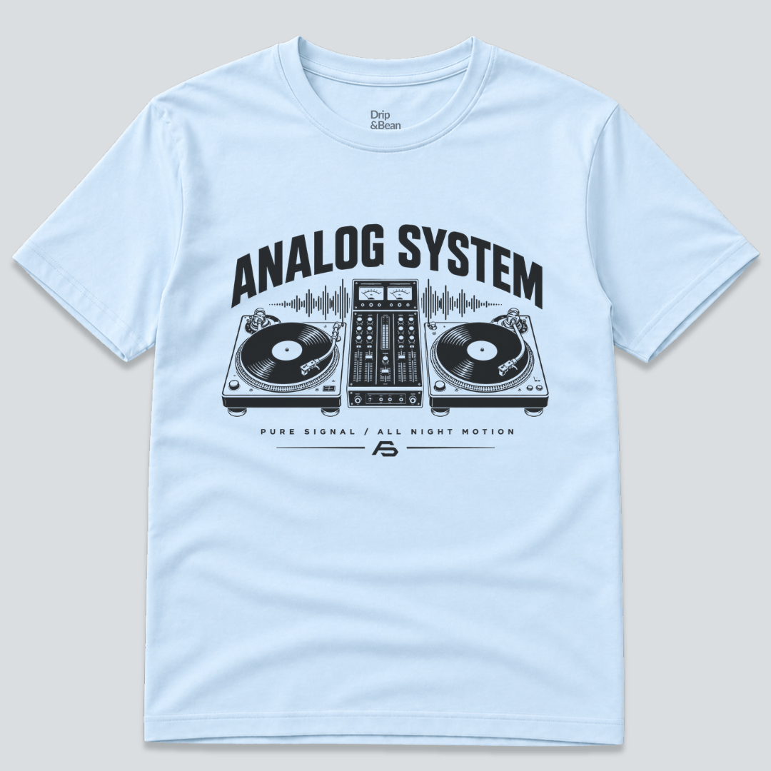 Analog System DJ T-Shirt