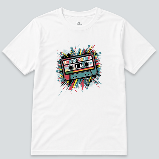 Underground Cassette Graphic T-Shirt