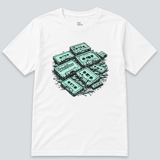 Retro Cyberpunk Cassette T-Shirt