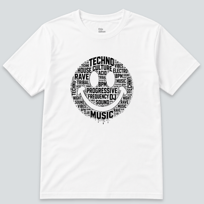 Techno Culture Smiley T-Shirt