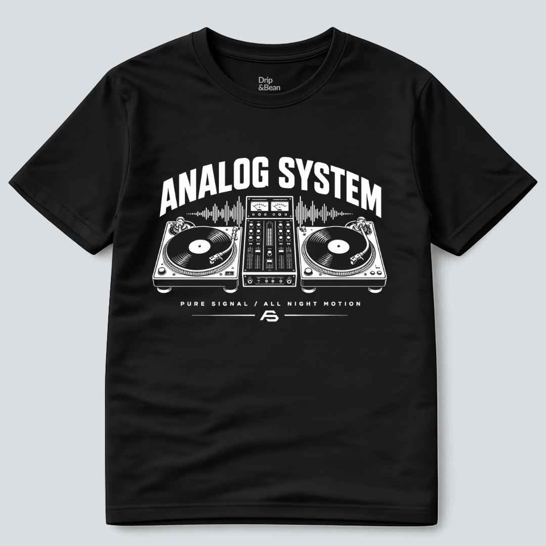 Analog System DJ T-Shirt