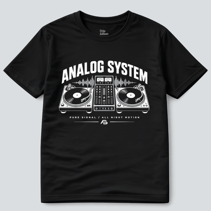 Analog System DJ T-Shirt