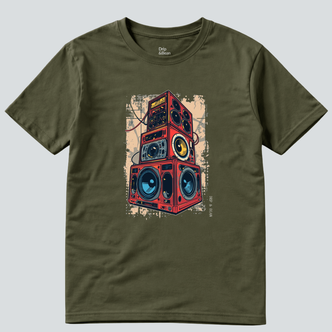 Analog Bass Stack Graphic T-Shirt