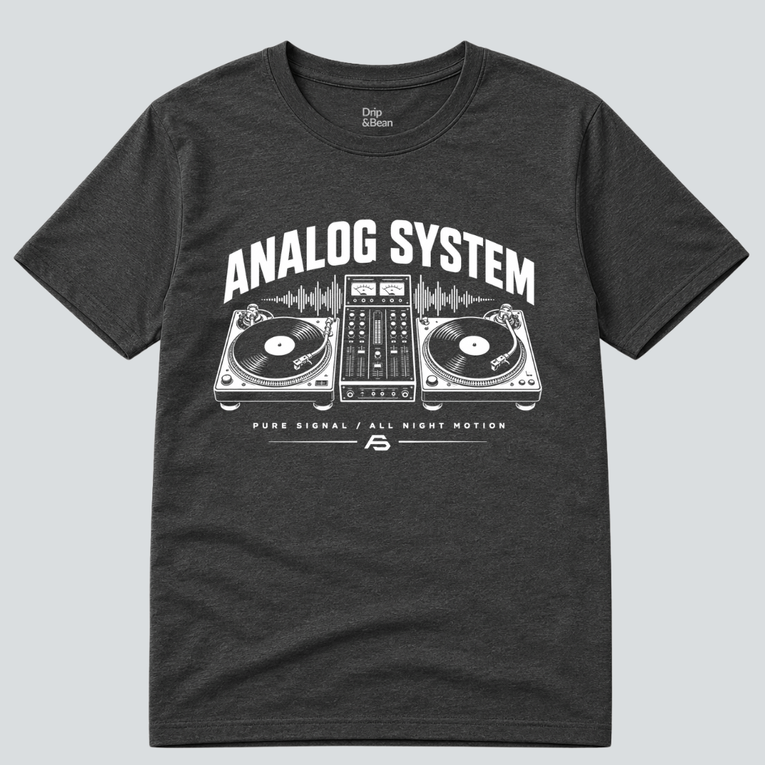 Analog System DJ T-Shirt