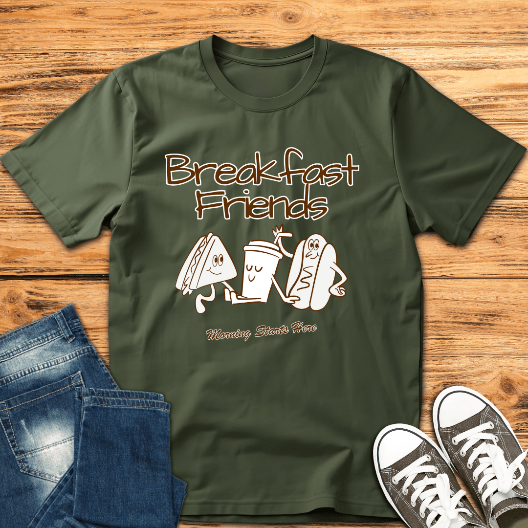 Breakfast Friends T-Shirt