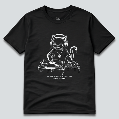 House Cat DJ T-Shirt