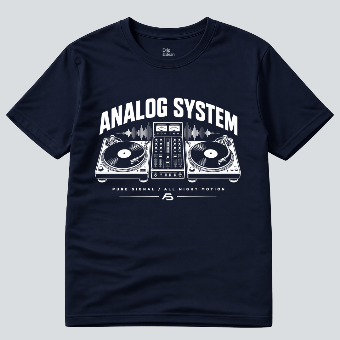 Analog System DJ T-Shirt