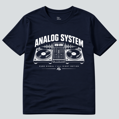 Analog System DJ T-Shirt