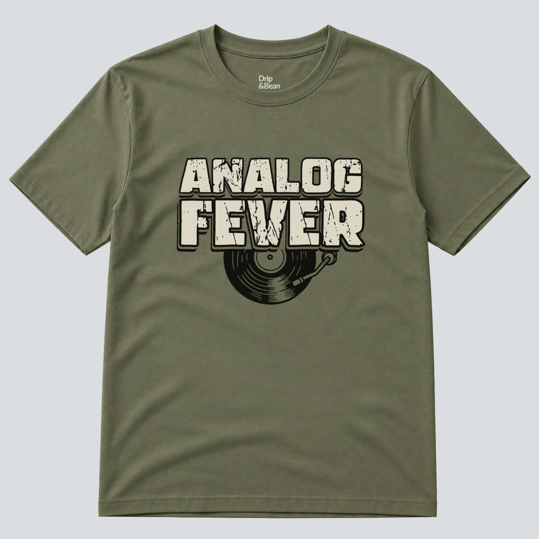 Analog Fever Vinyl T-Shirt