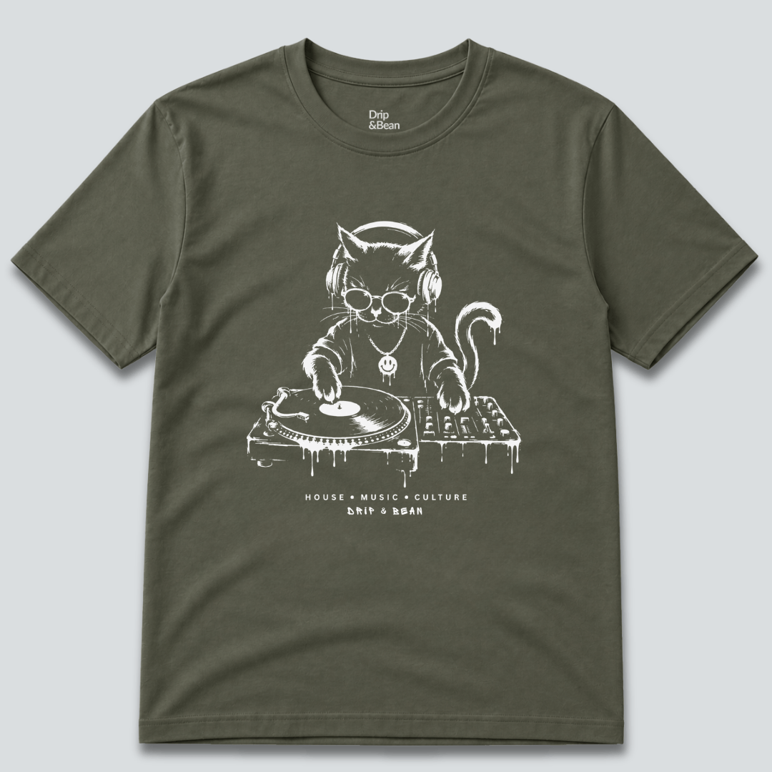House Cat DJ T-Shirt
