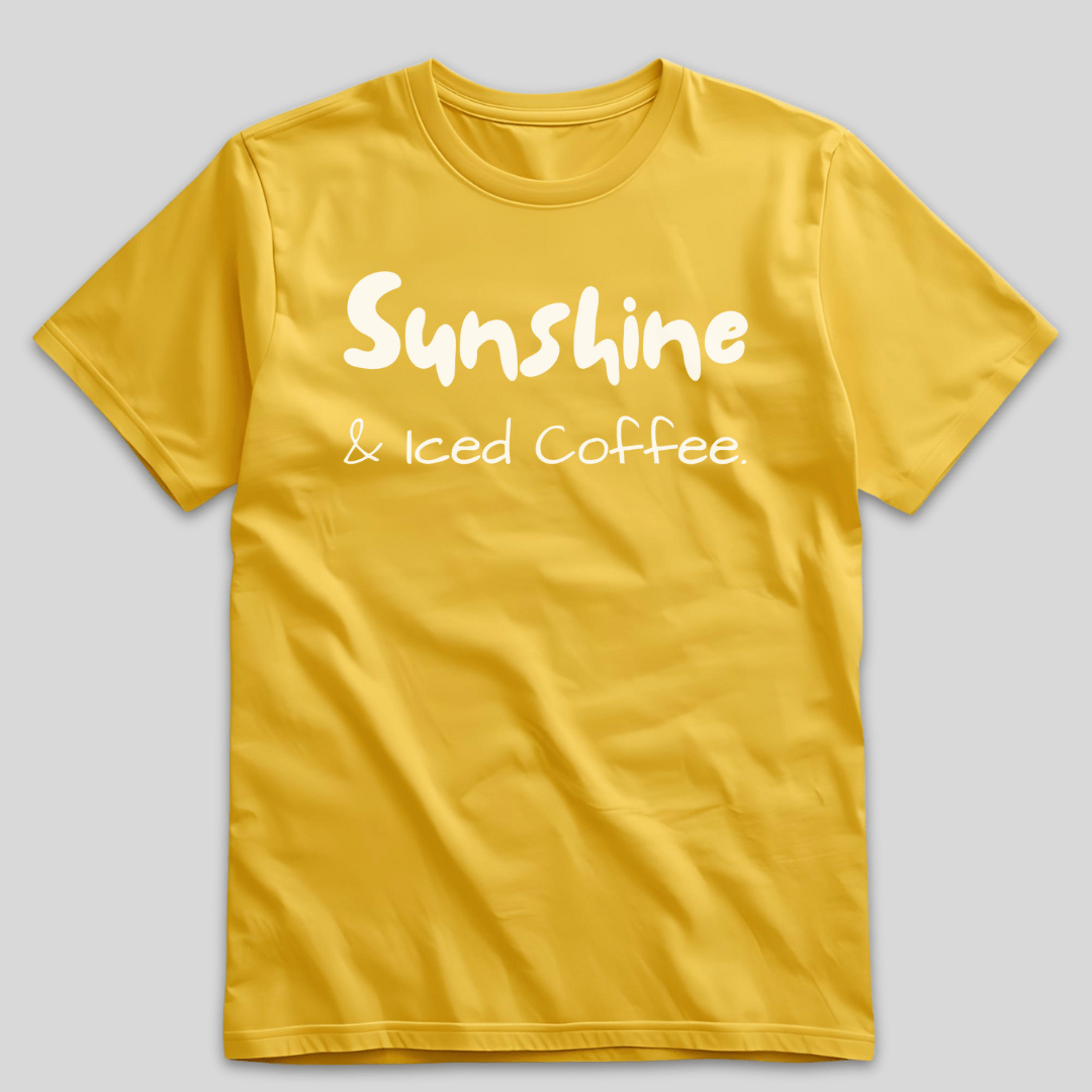 Sunshine & Iced Coffee T-Shirt