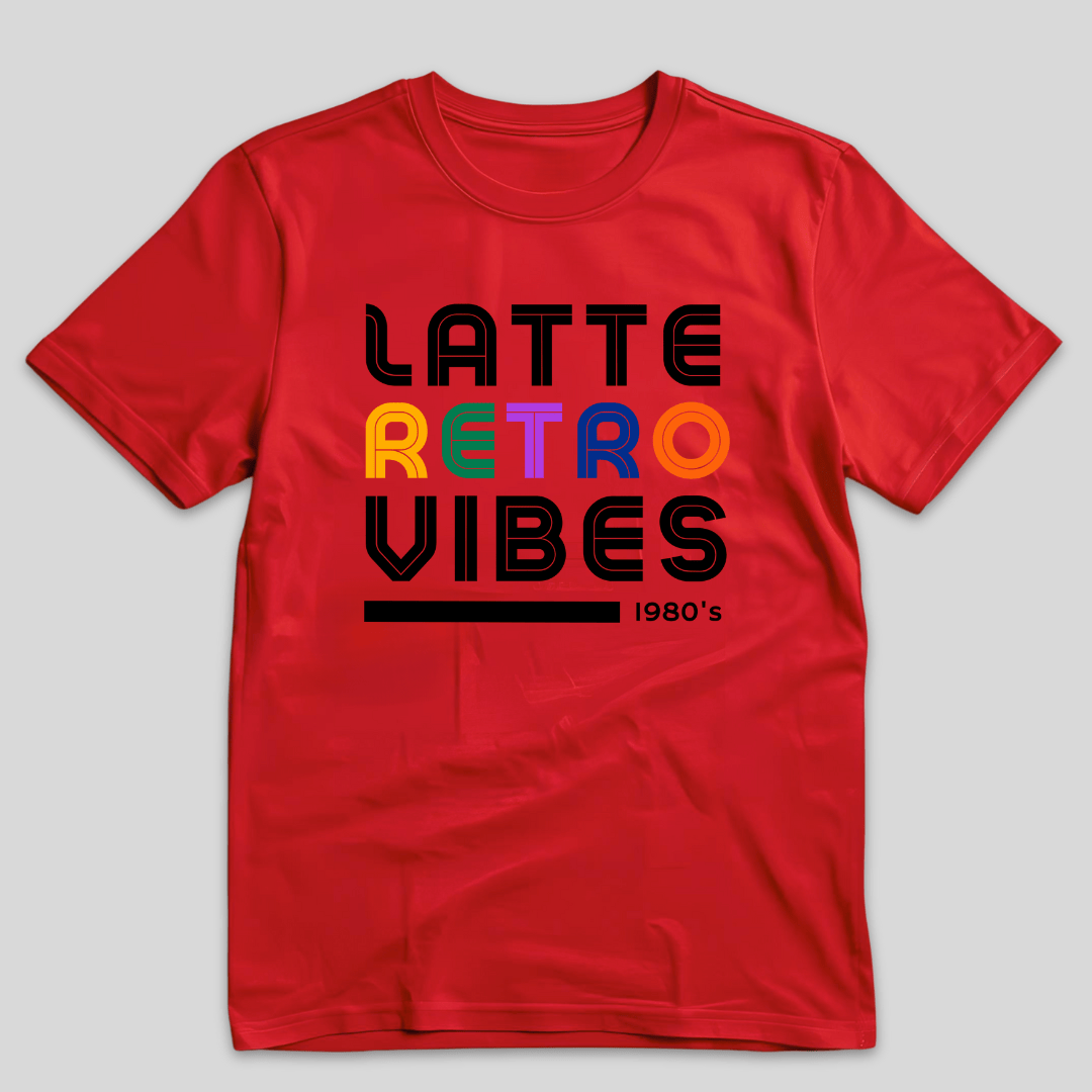 Latte Retro Vibes T-Shirt