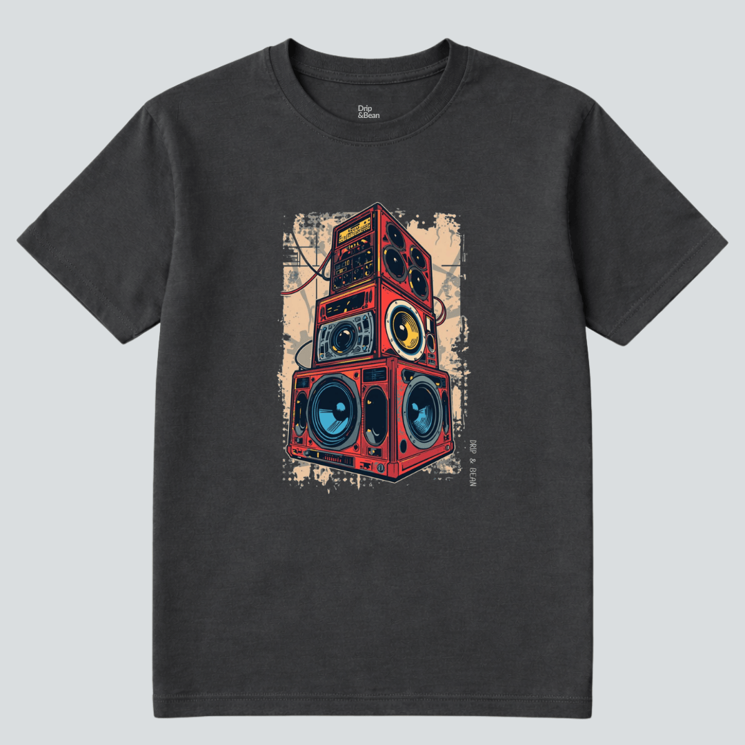 Analog Bass Stack Graphic T-Shirt