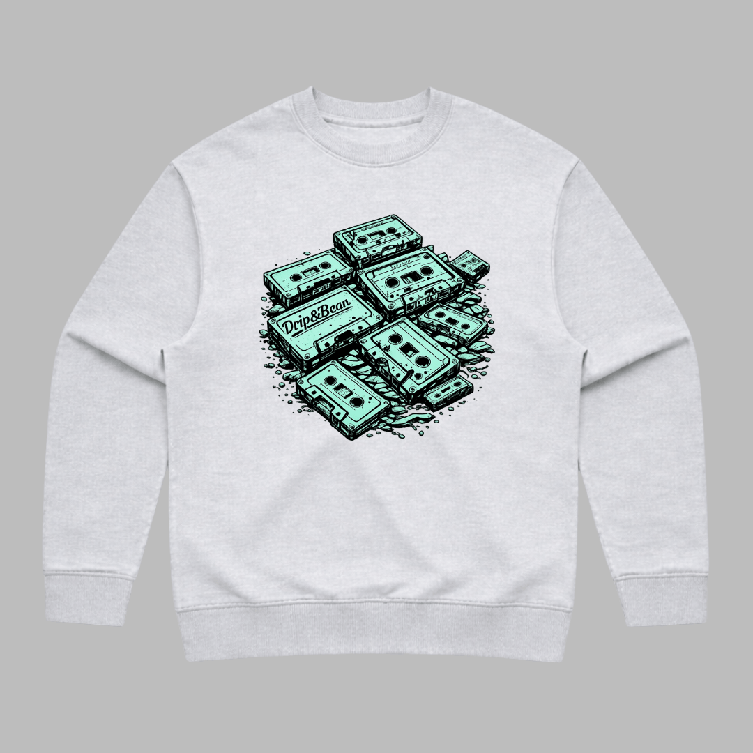 Retro Cyberpunk Cassette Sweatshirt