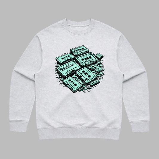 Retro Cyberpunk Cassette Sweatshirt