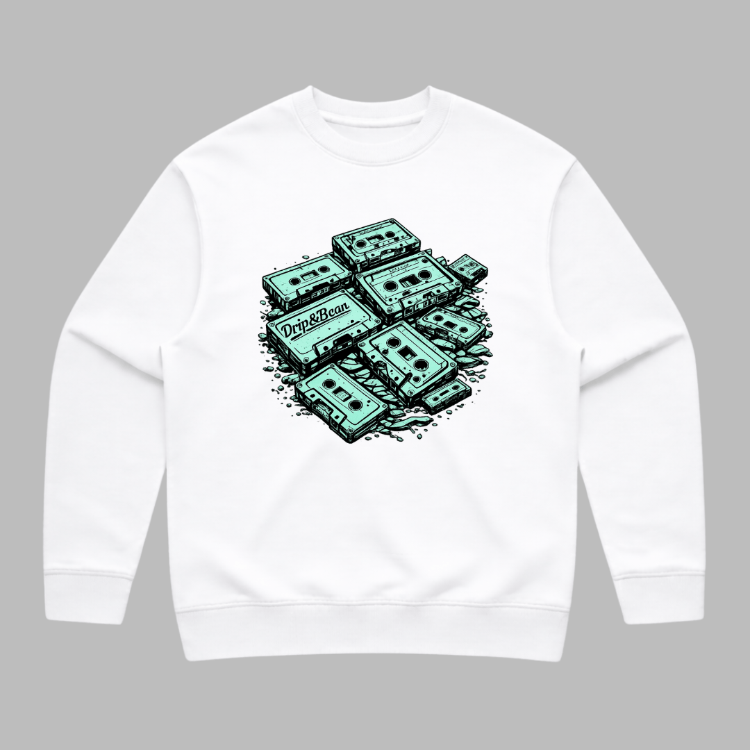 Retro Cyberpunk Cassette Sweatshirt