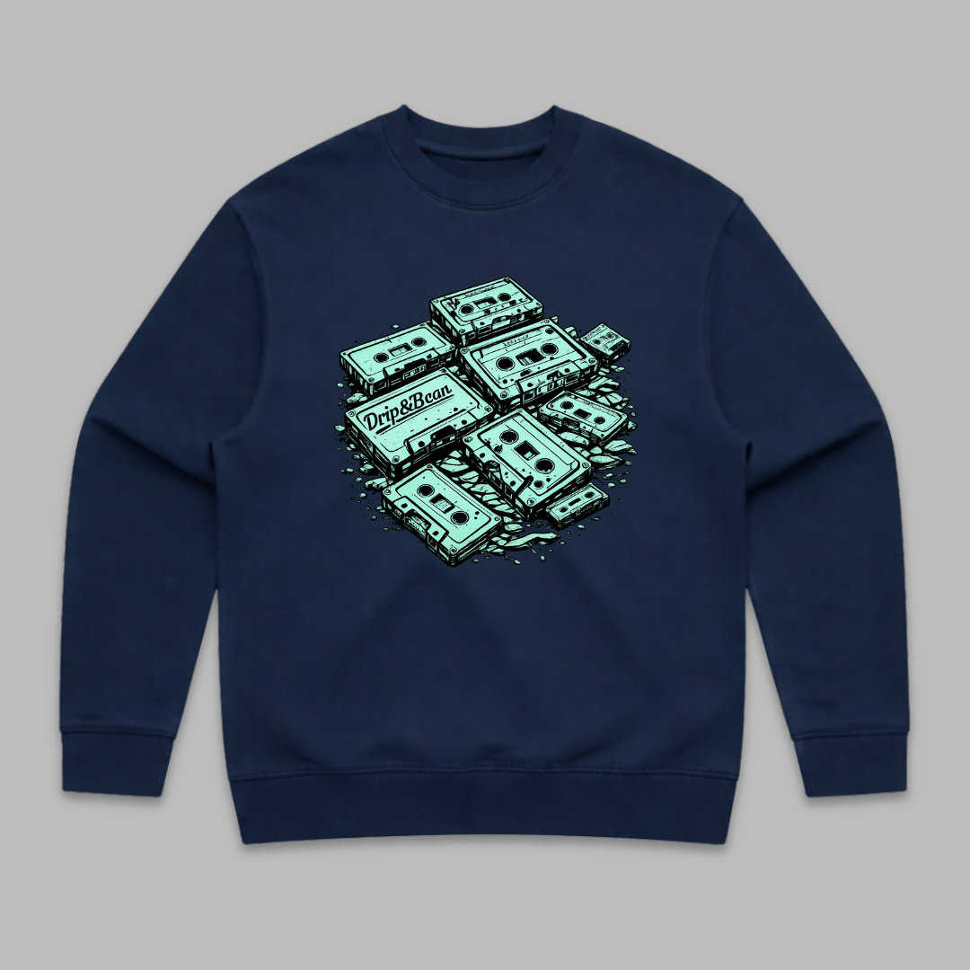 Retro Cyberpunk Cassette Sweatshirt