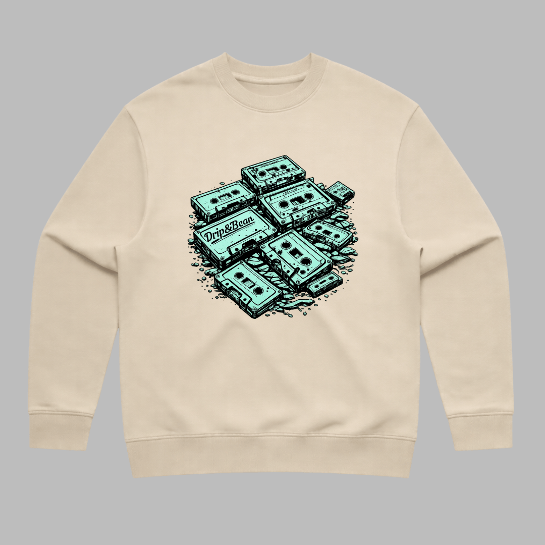 Retro Cyberpunk Cassette Sweatshirt