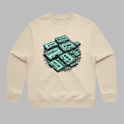 Retro Cyberpunk Cassette Sweatshirt