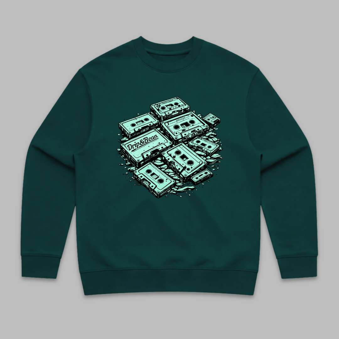 Retro Cyberpunk Cassette Sweatshirt