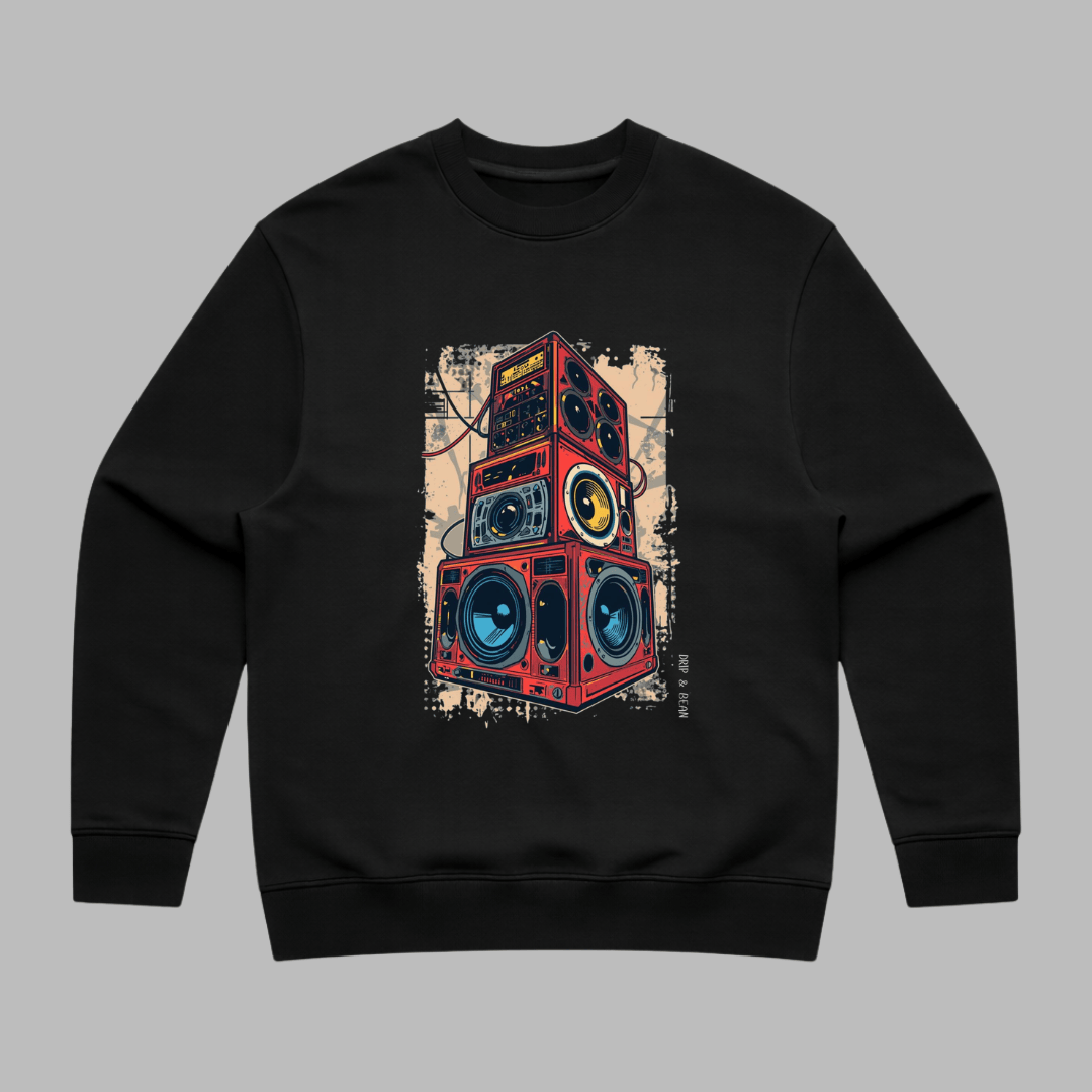 Bass Stack Graphic Sweatshirt