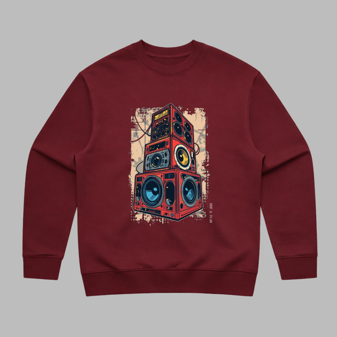 Bass Stack Graphic Sweatshirt