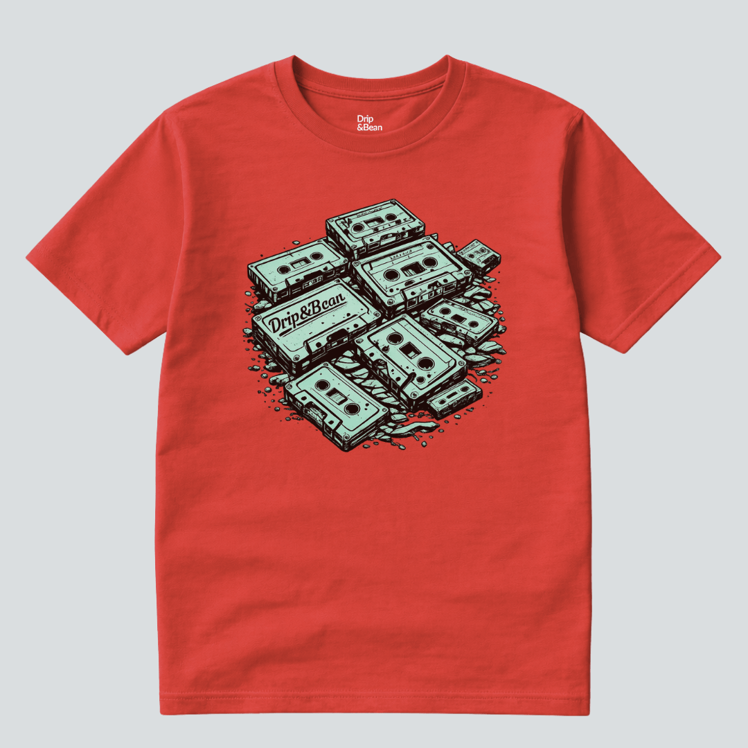 Retro Cyberpunk Cassette T-Shirt