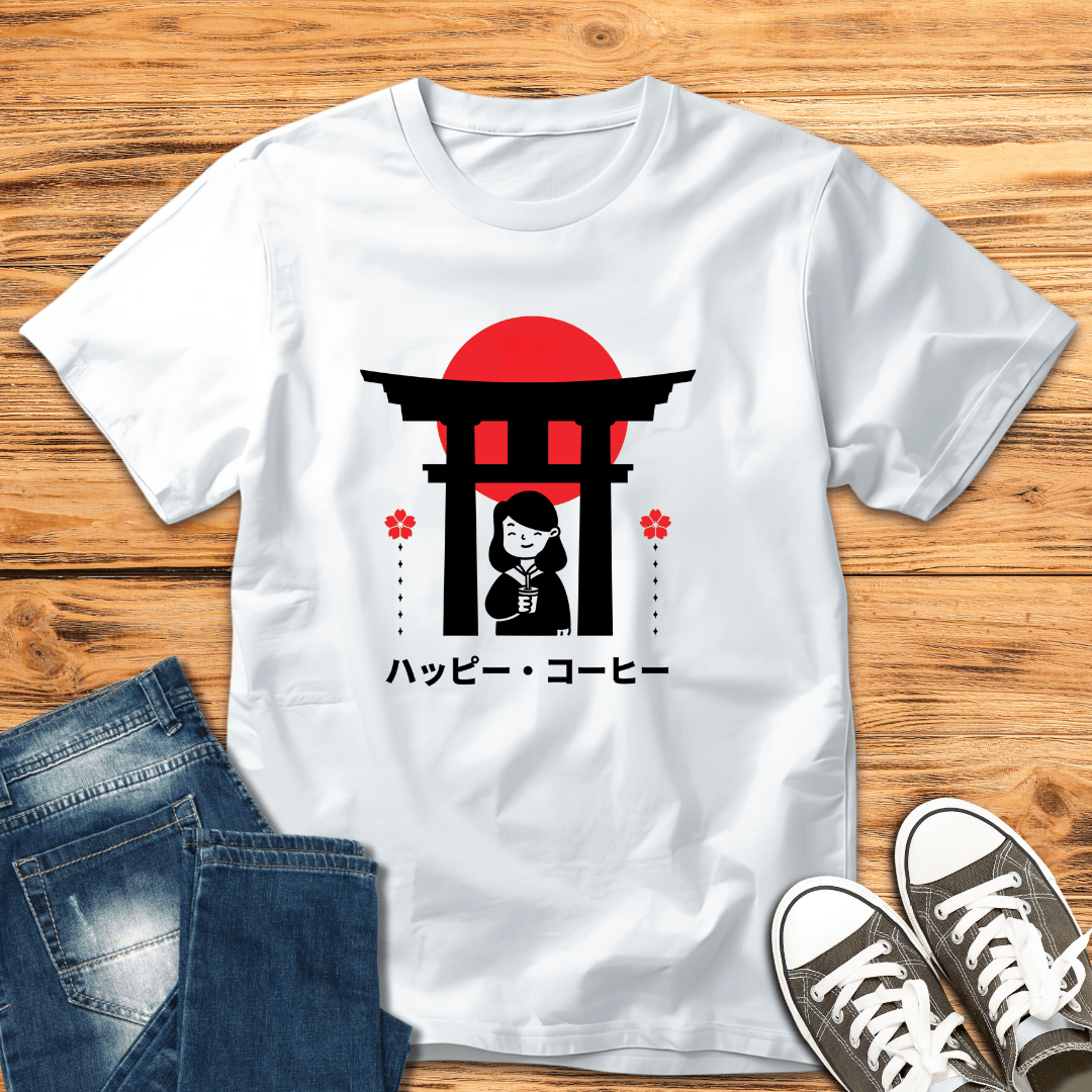 Happy Coffee – T-shirt