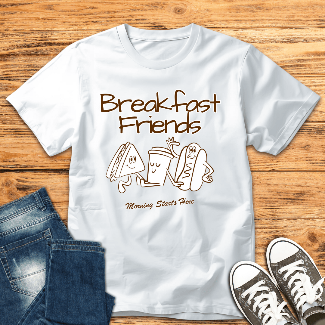 Breakfast Friends T-Shirt