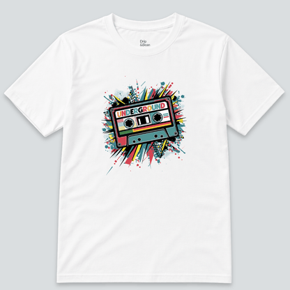Underground Cassette Graphic T-Shirt