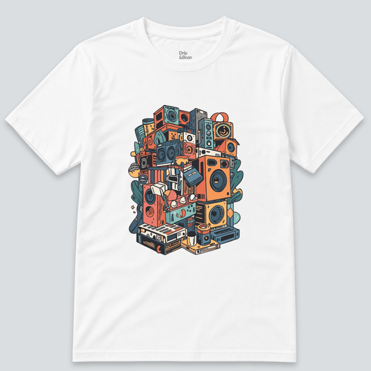 Noise Overload Graphic T-Shirt