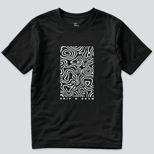 Topographic Panel T-Shirt