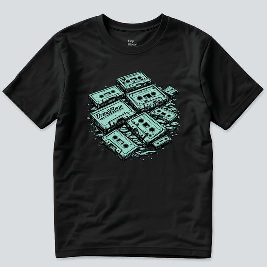 Retro Cyberpunk Cassette T-Shirt