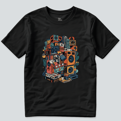 Noise Overload Graphic T-Shirt