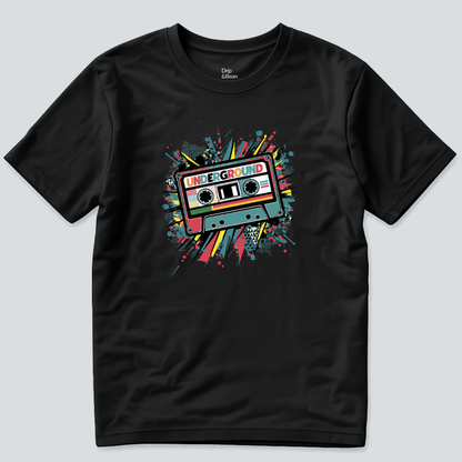 Underground Cassette Graphic T-Shirt