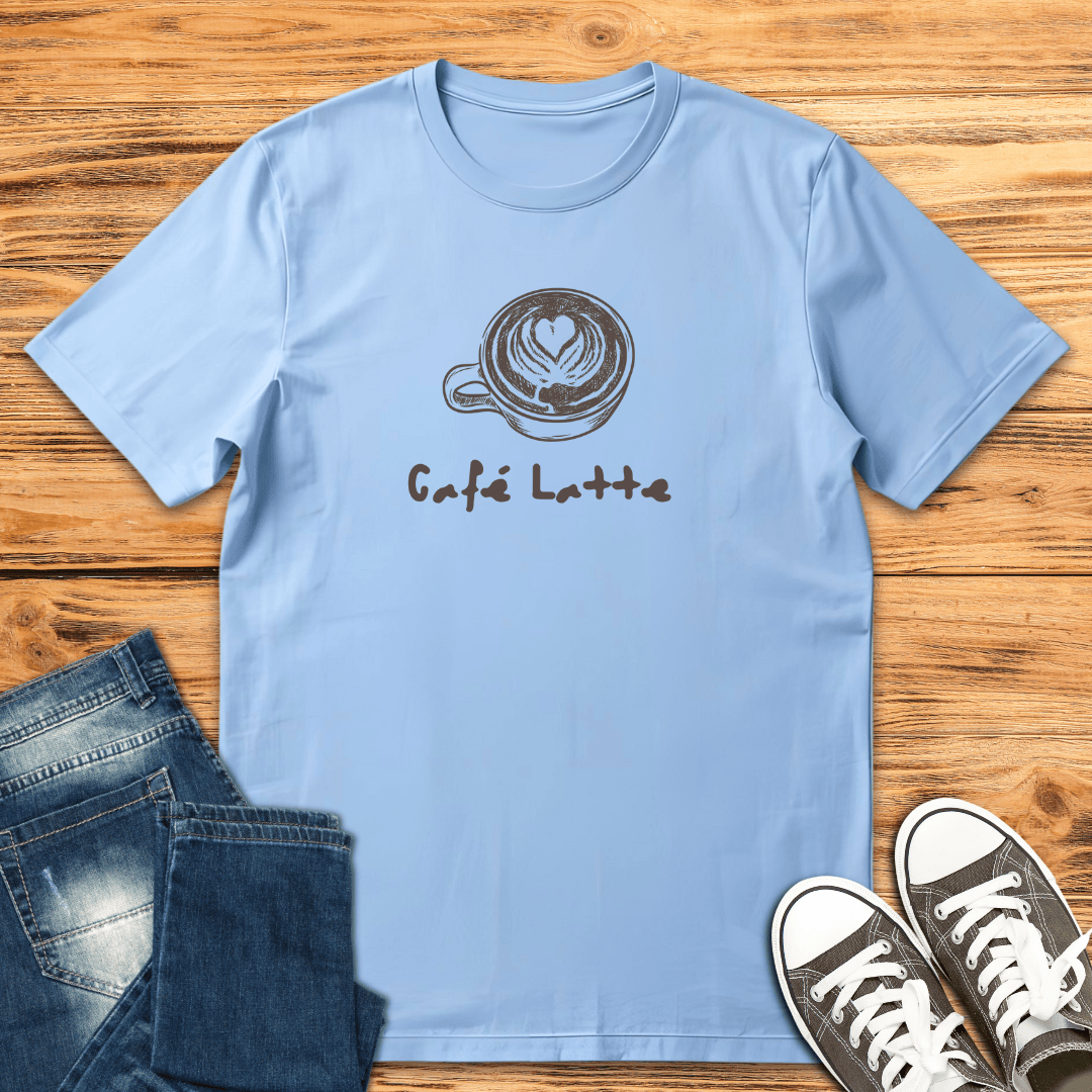 Café Latte Art T-shirt