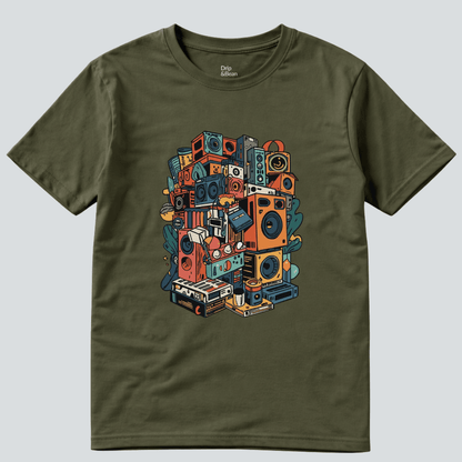 Noise Overload Graphic T-Shirt
