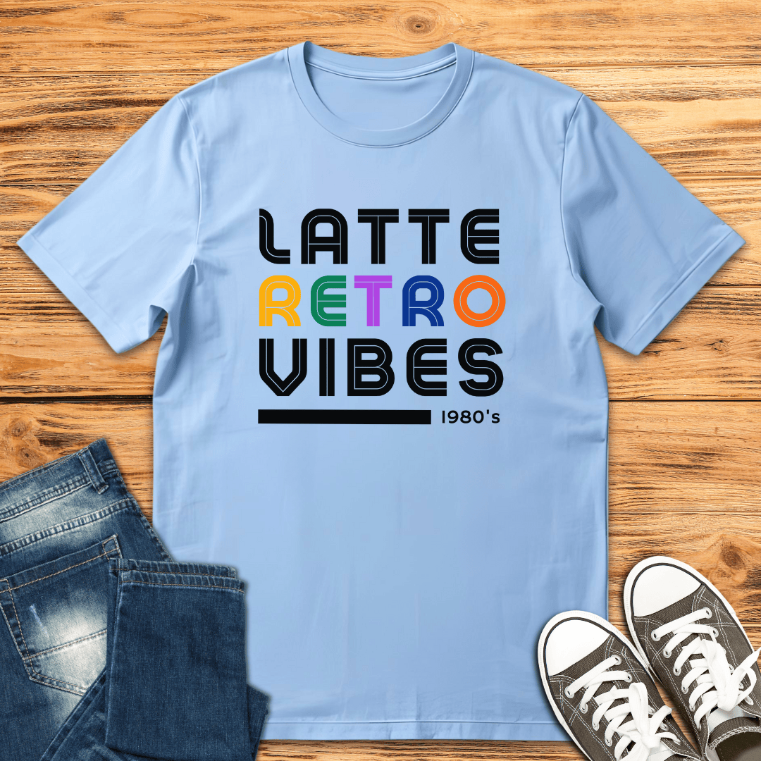 Latte Retro Vibes T-Shirt