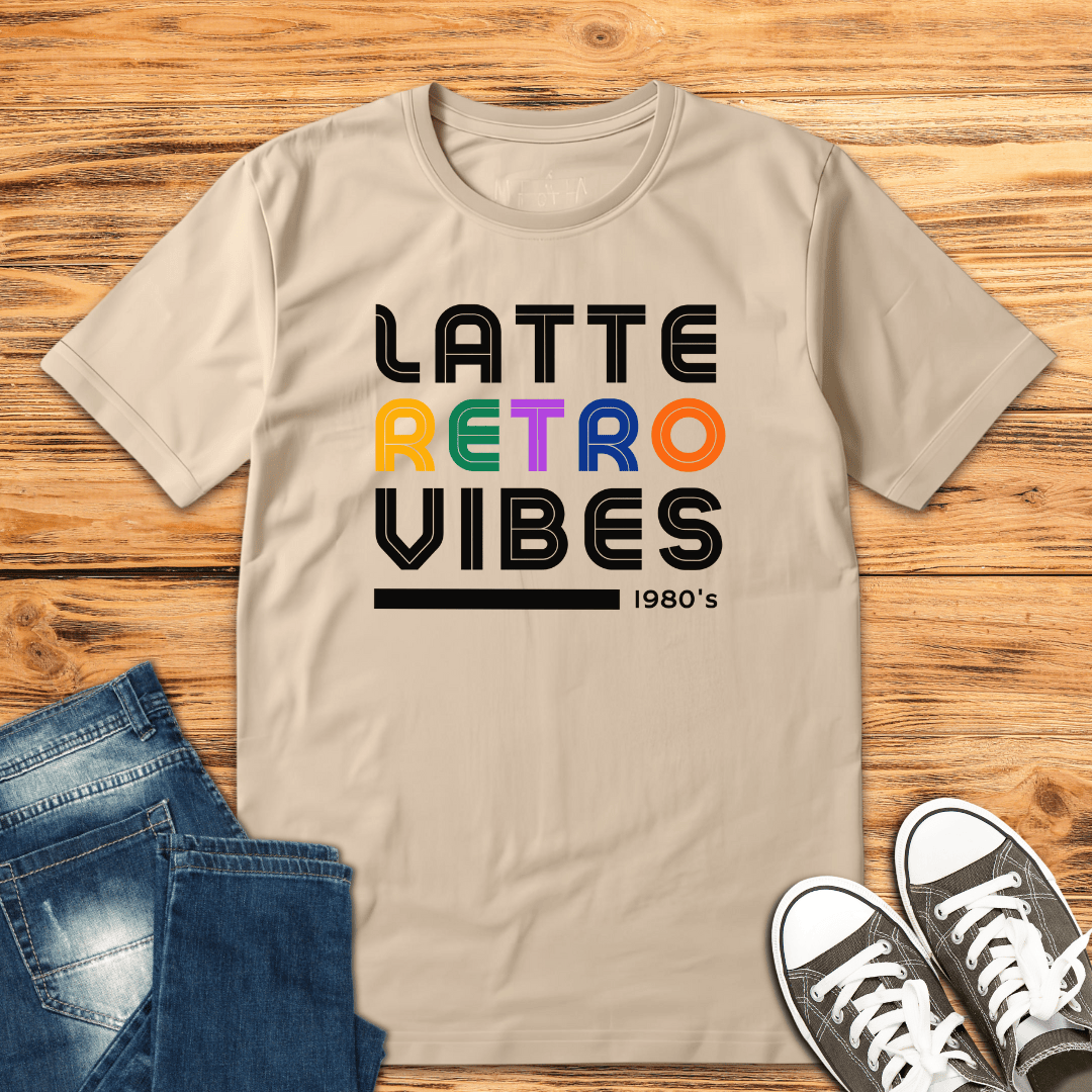 Latte Retro Vibes T-Shirt