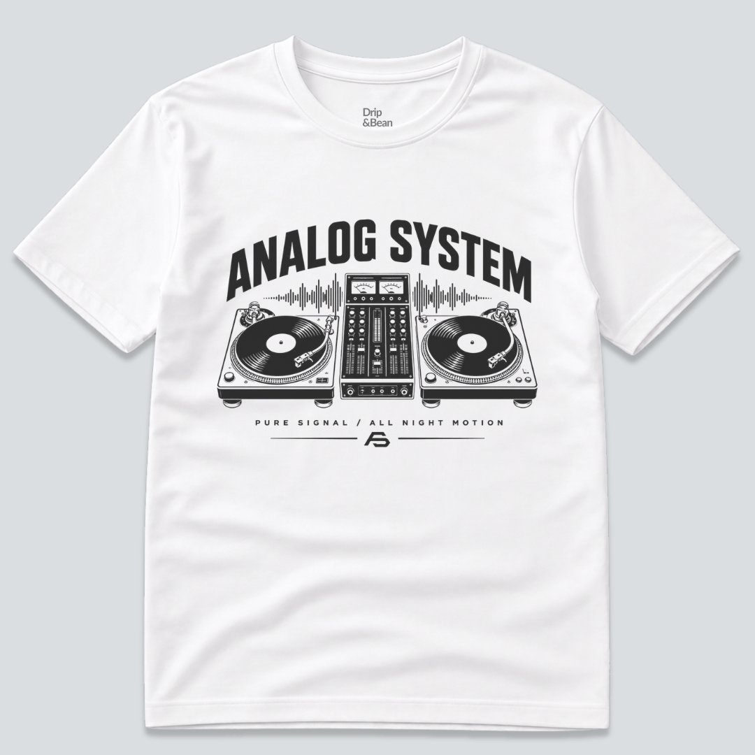 Analog System DJ T-Shirt
