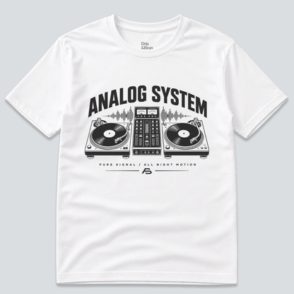 Analog System DJ T-Shirt