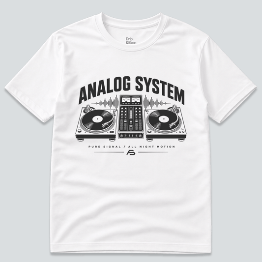 Analog System DJ T-Shirt