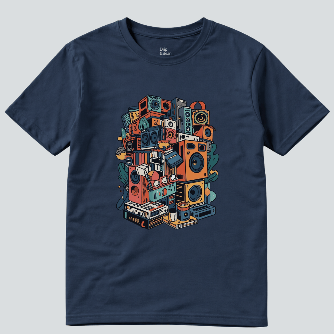 Noise Overload Graphic T-Shirt