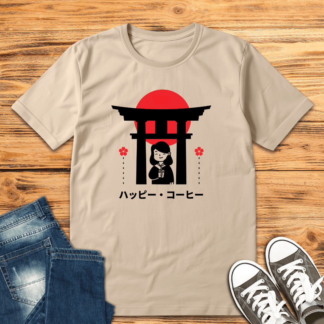 Happy Coffee – T-shirt