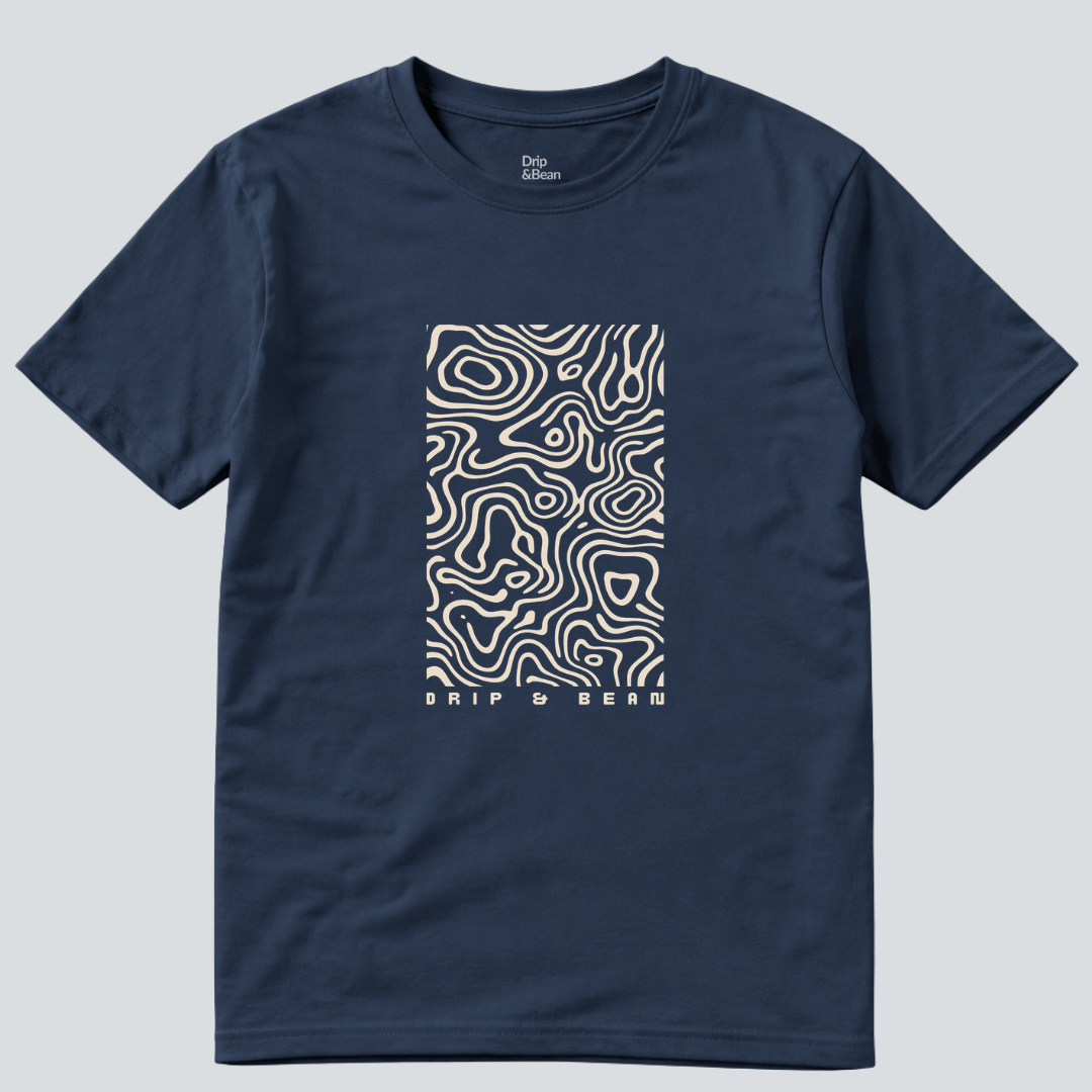 Topographic Panel T-Shirt