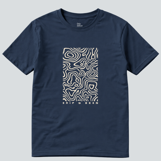 Topographic Panel T-Shirt