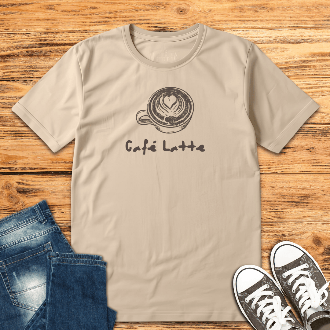Café Latte Art T-shirt