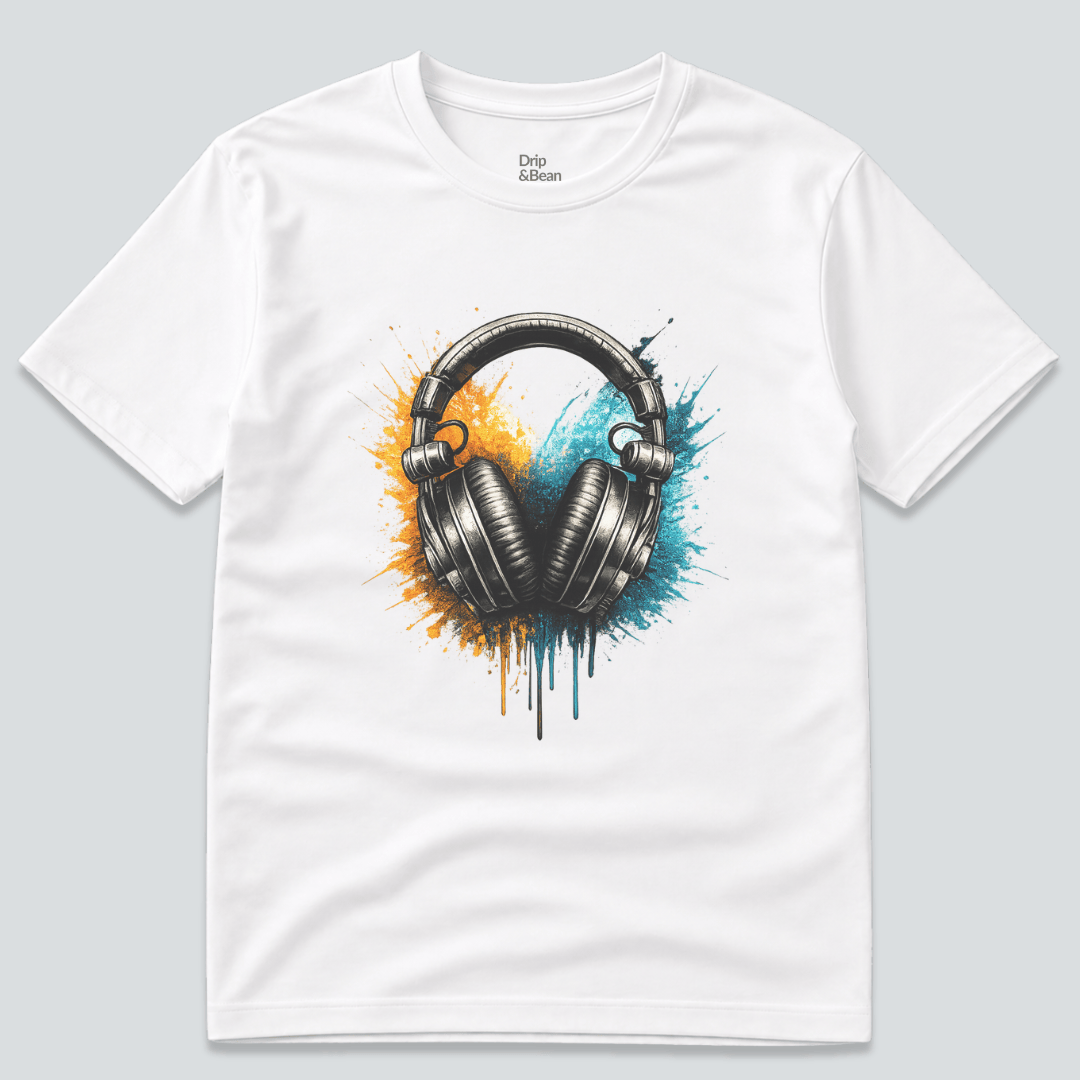 Sound Splash Headphones T-Shirt