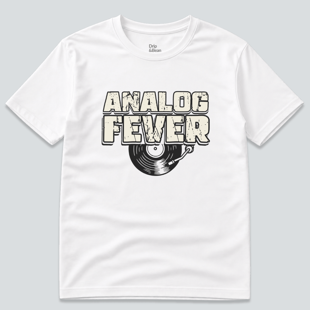 Analog Fever Vinyl T-Shirt