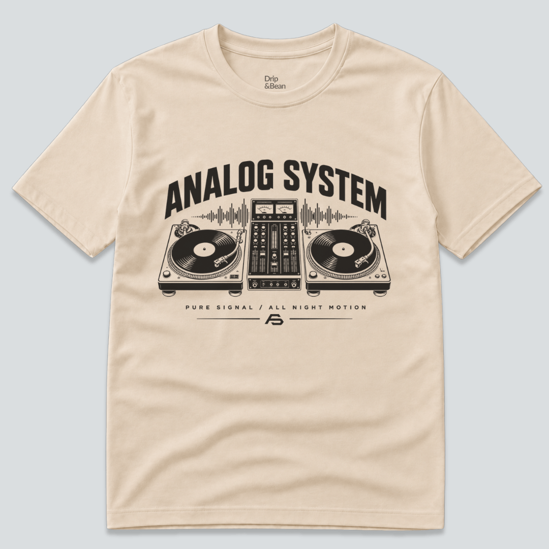 Analog System DJ T-Shirt